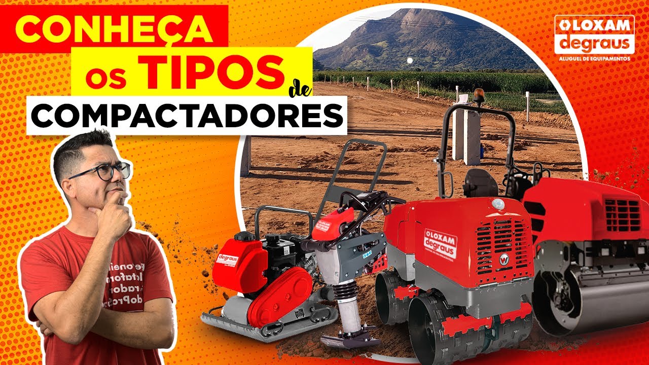 O guia definitivo sobre os compactadores de solo. Saiba todas as diferenças.