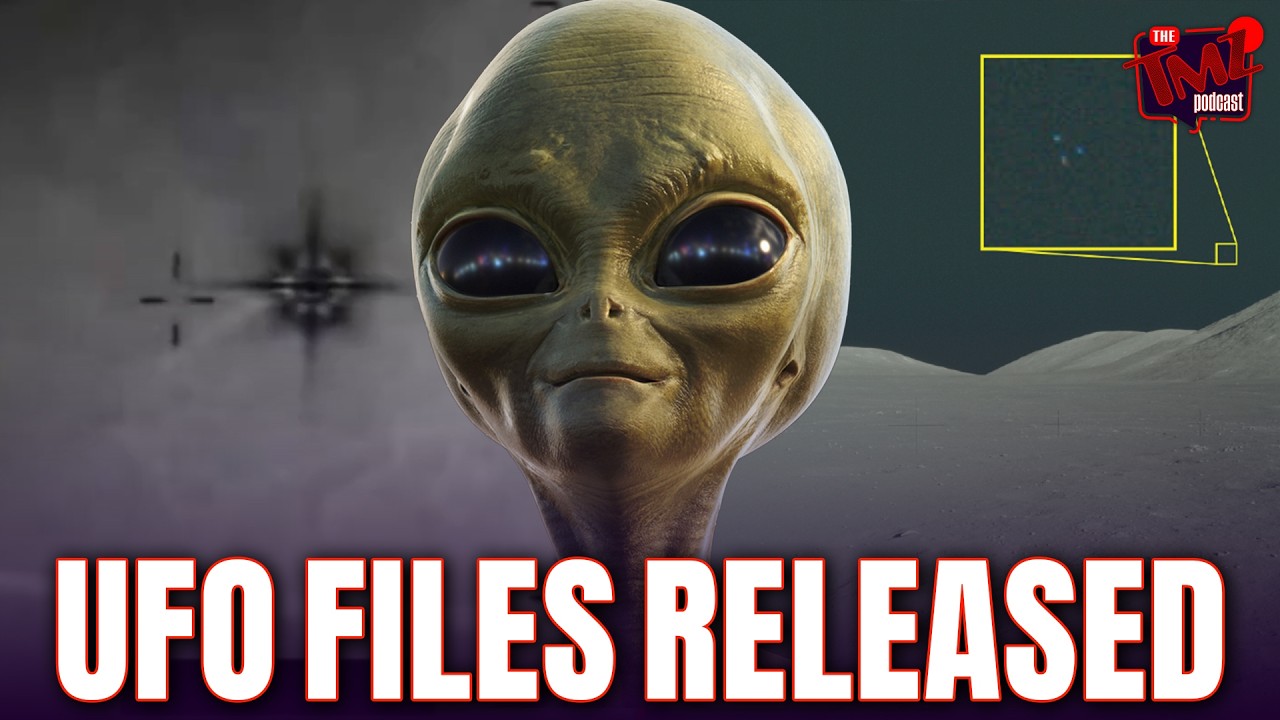 UFO Files Released By The U.S Government | The TMZ Podcast