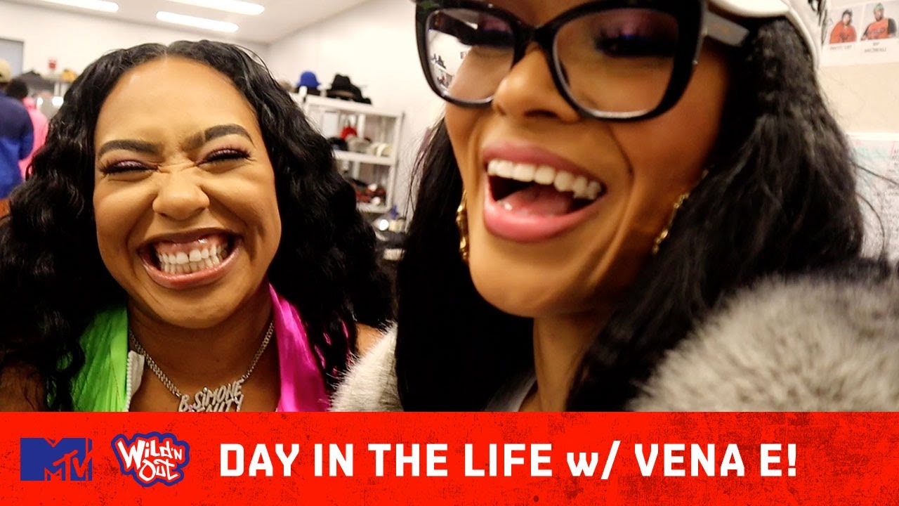 Day In The Life w/ Vena E! 🔥 ft. 24kGoldn, B. Simone, DC Young Fly & More! | Wild 'N Out