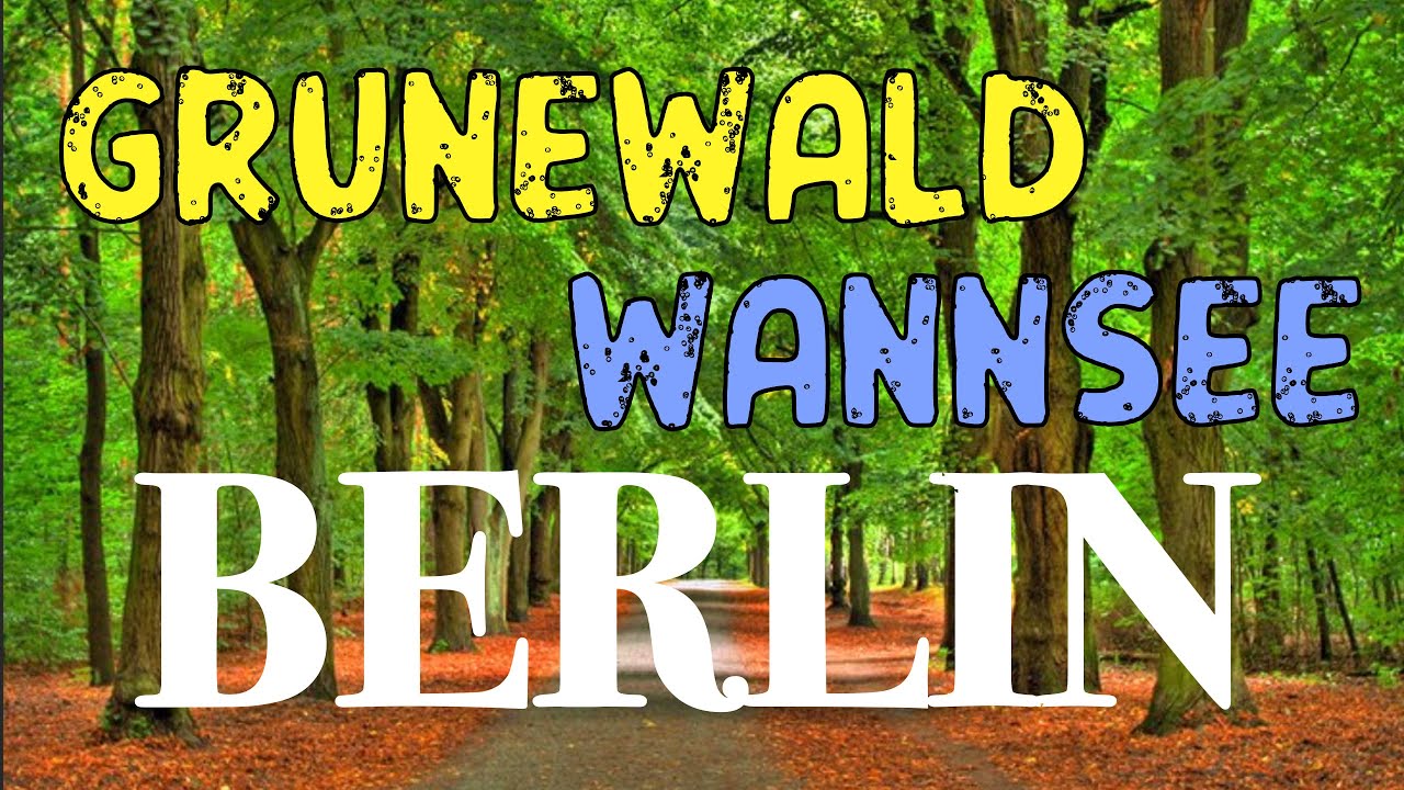 Berlin 4K Cycling tour from Grunewald to Wannsee Berlin Germany ASMR