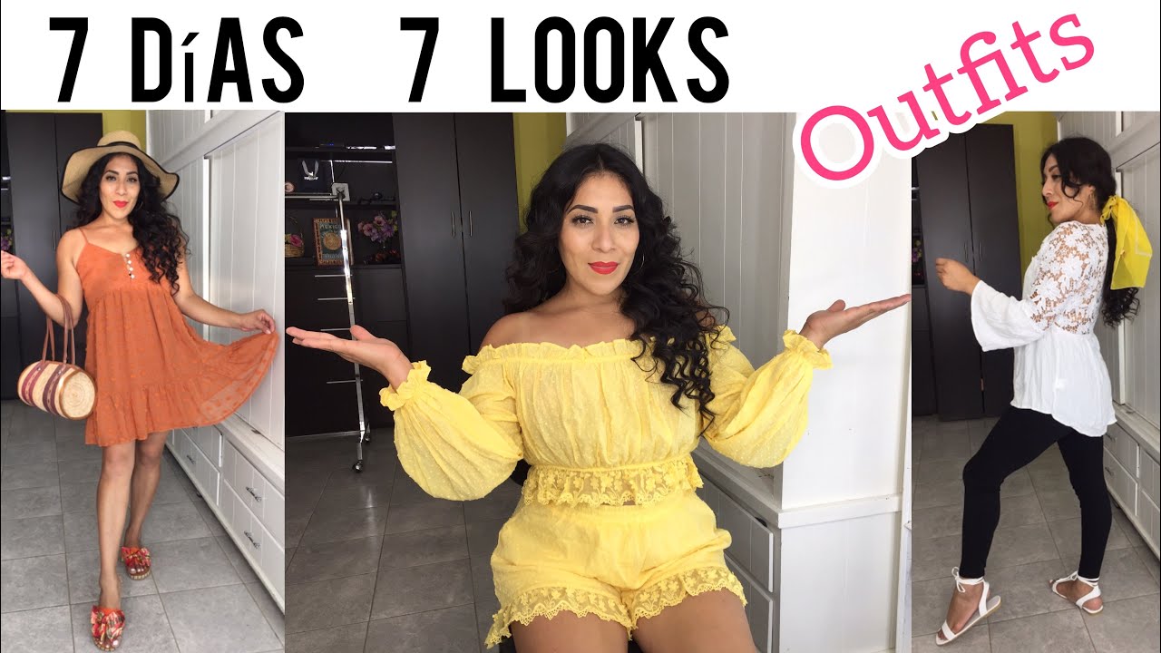 7 days, 7 outfit ideas for the whole week