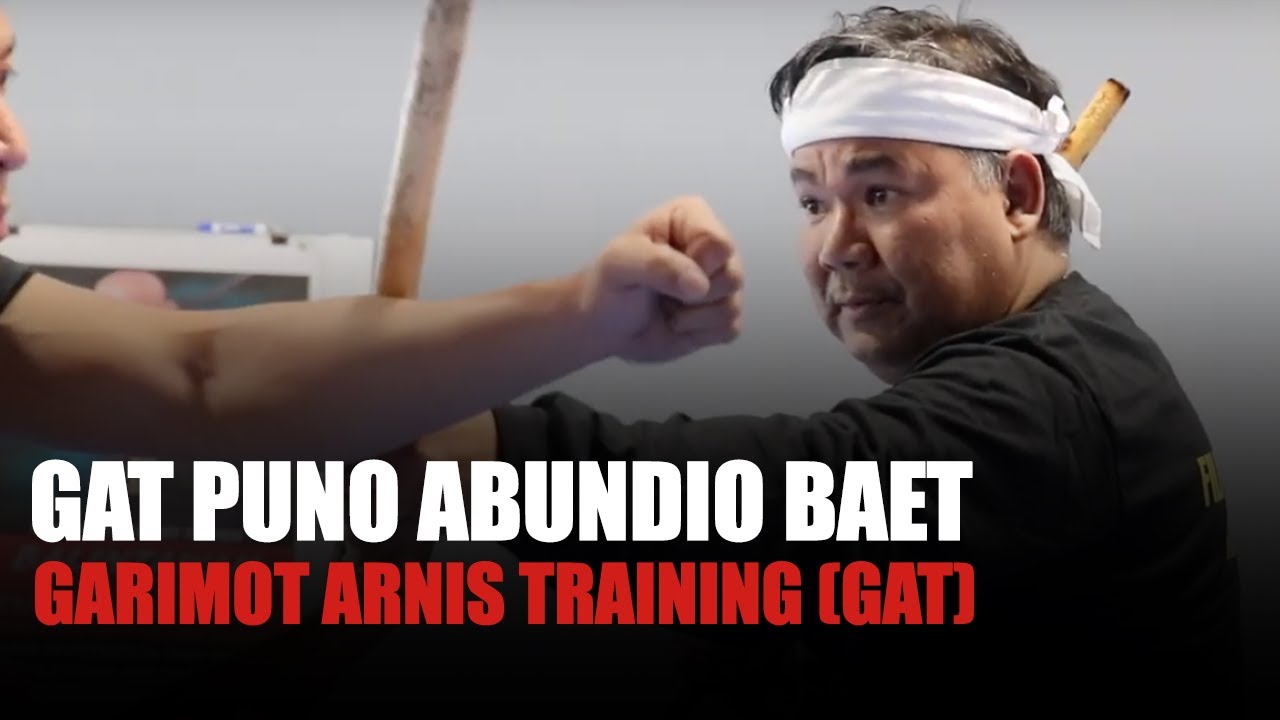 Interview with Gat Puno Abundio Baet of GARIMOT ARNIS TRAINING (GAT) | Filipino Martial Arts