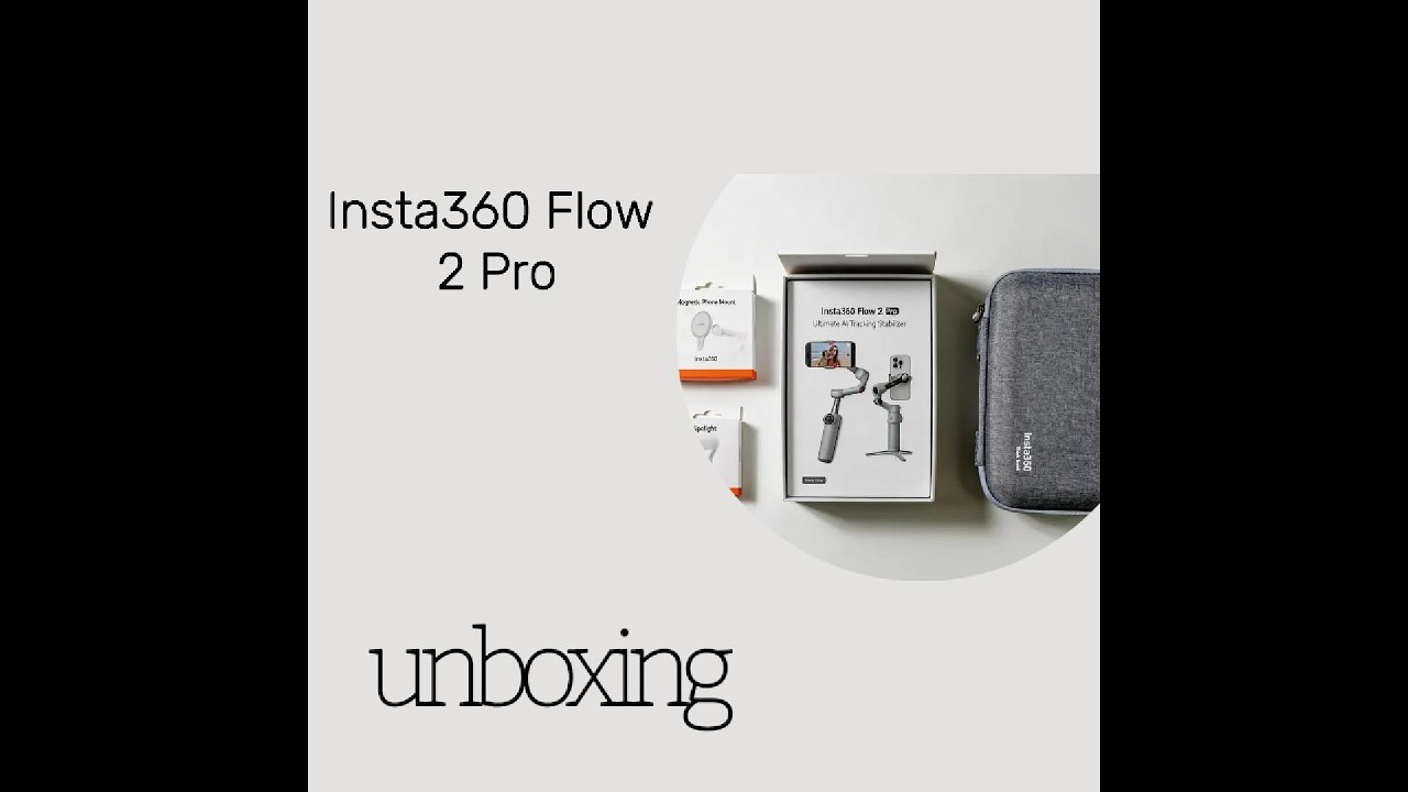 Insta360 Flow 2 Pro Unboxing: The Smartest AI Gimbal📱✨
