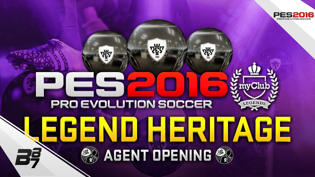 PES 2016 myClub | LEGEND AGENT OPENING #19