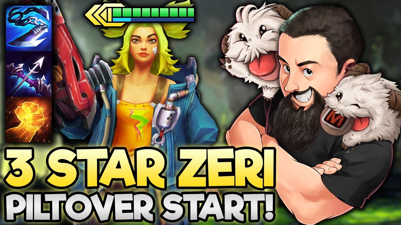 3 Star Zeri - New Shifting Sands Highroll!! | TFT Runeterra Reforged | Teamfight Tactics