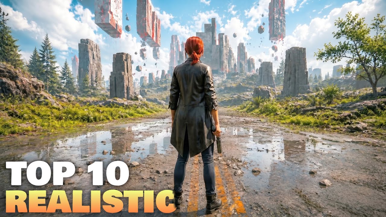 Топ-10 реалистичных игр для Android/iOS 2026 | Лучшие игры с ВЫСОКОЙ ГРАФИКОЙ для Android