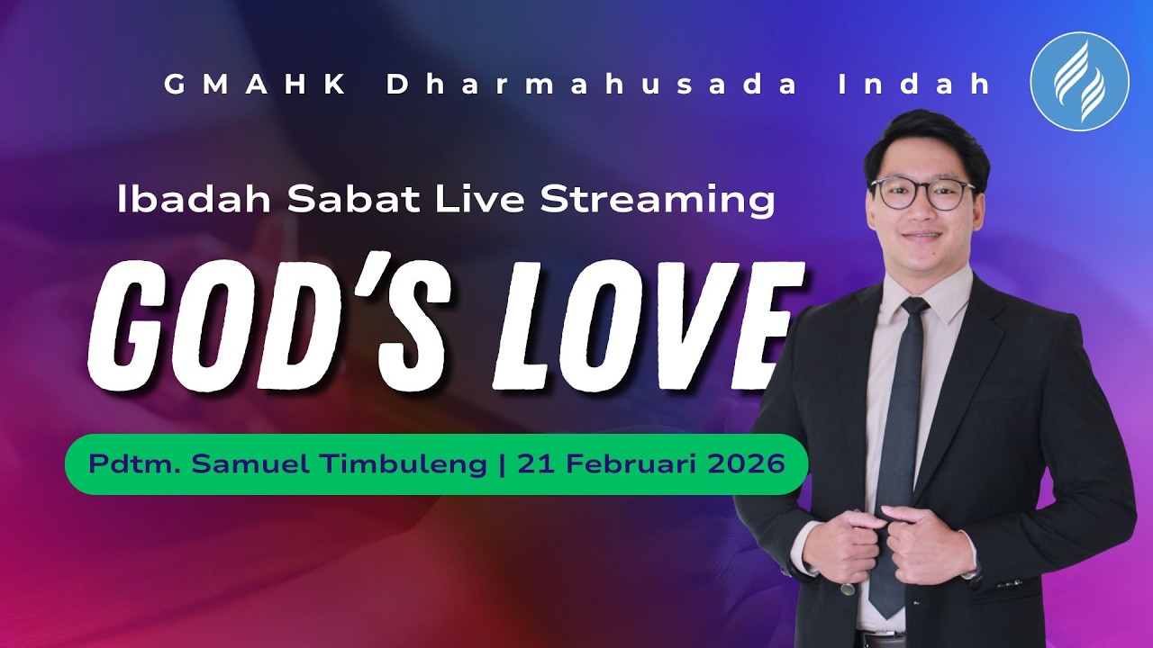 🔴[LIVE] IBADAH SABAT | God's Love | Pdtm. Samuel Timbuleng