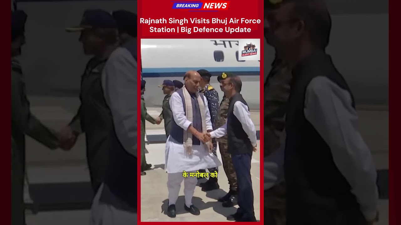 Rajnath Singh Visits Bhuj Air Force Station | Big Defence Update