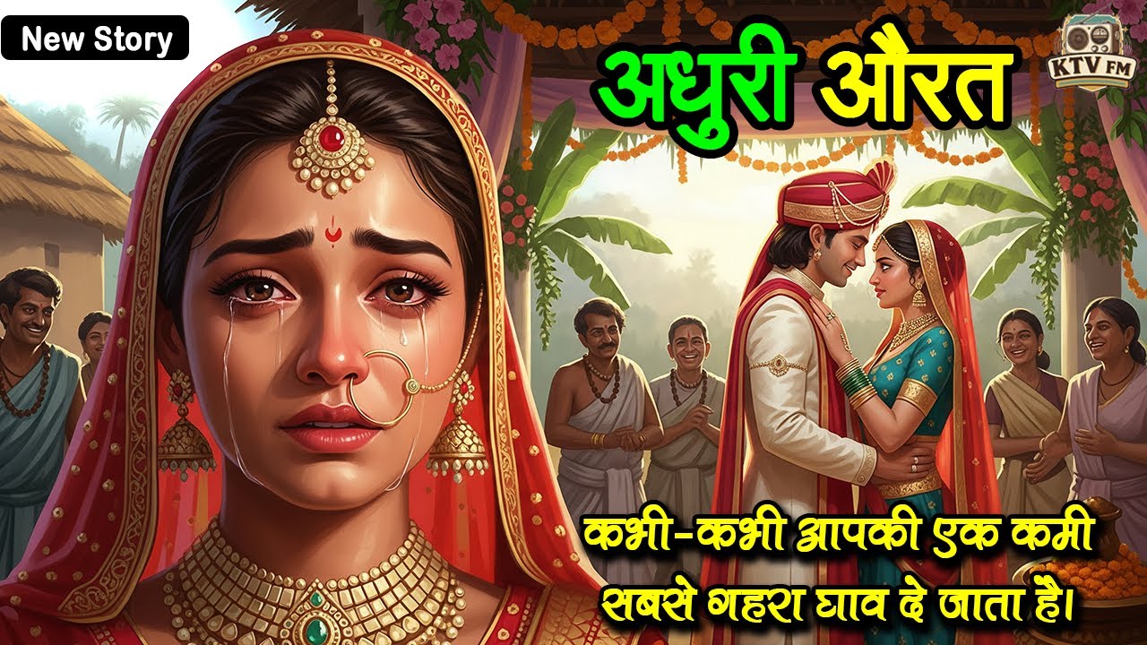 KTV-FM अधूरी औरत-किसी की चुप्पी भी किसी की पूरी दुनिया उजाड़ सकती है।I FM-12 II Hindi Kahani II