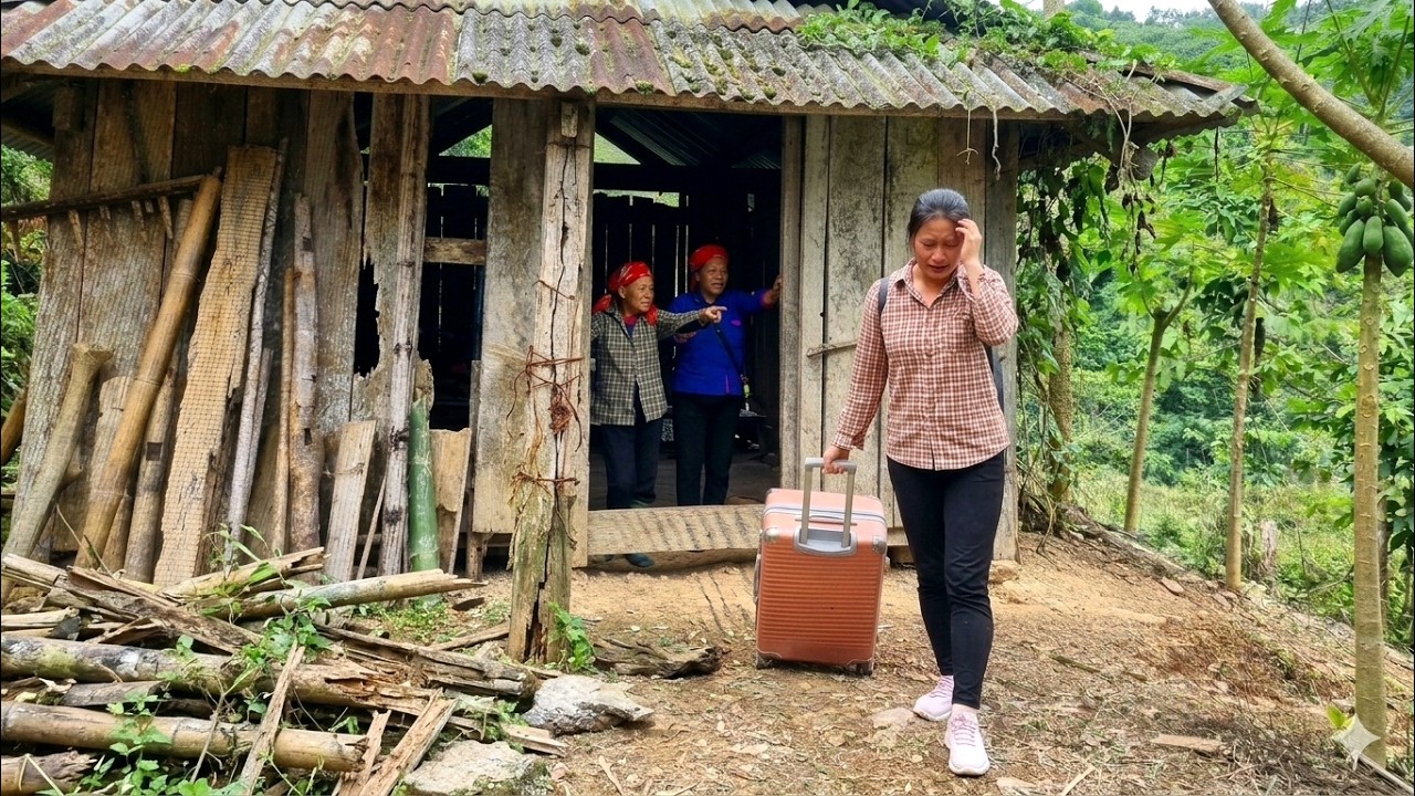 Returning Home After Working Away From Home, the Woman Was Evicted, and the Unexpected Outcome