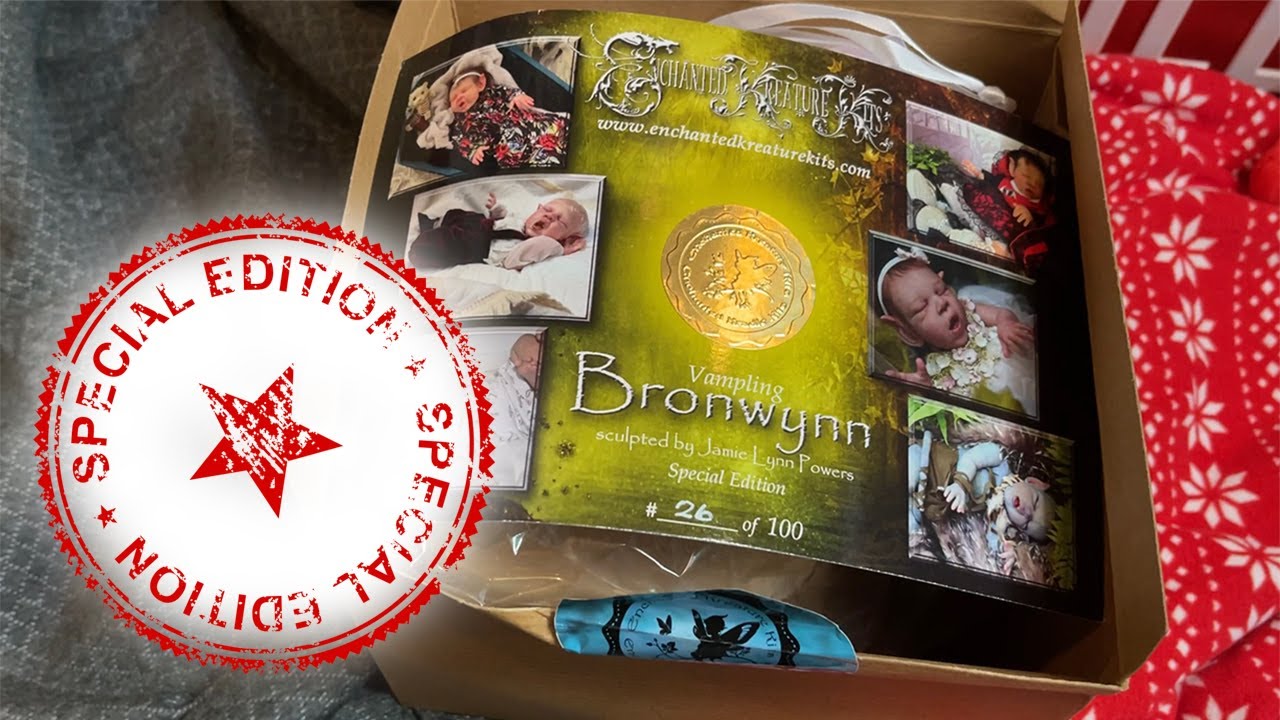 KIT REVIEW: Bronwynn SPECIAL EDITION Vampire Reborn Kit Enchanted Kreature Kits | heytherespookyface