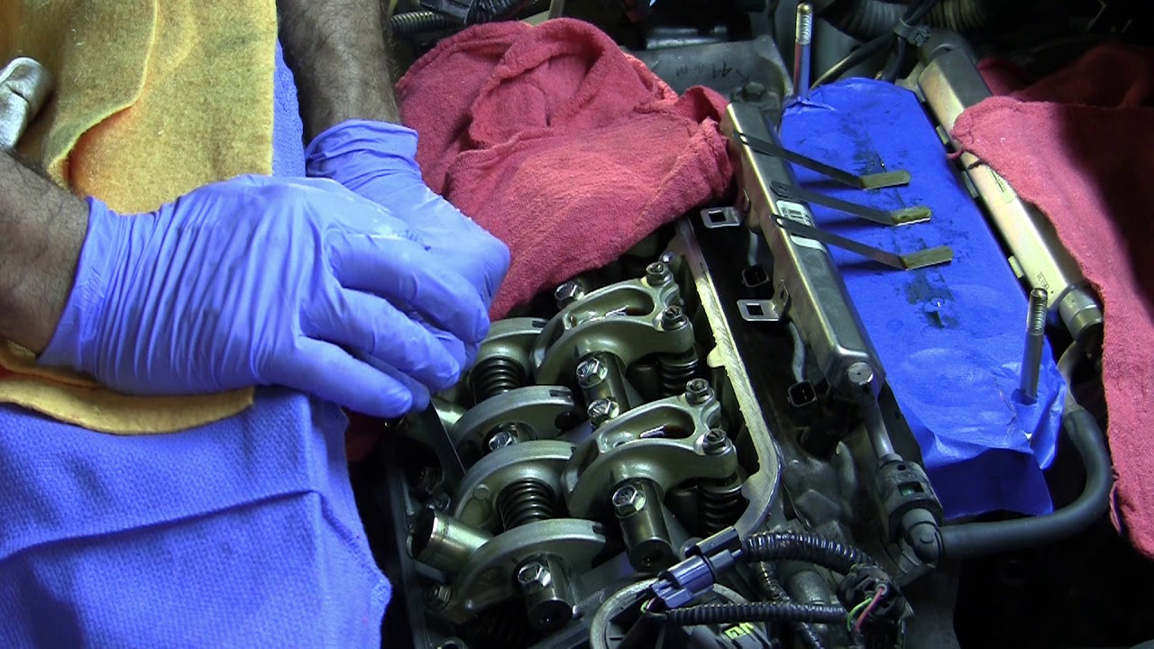 2006 Honda Odyssey EXL (RES) Valve Adjustment Part 7