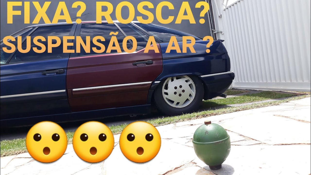 É suspensão fixa? É suspensão a Ar ? é Suspensão de Rosca? Conheça a Curiosa Suspensão CITROEN XM !