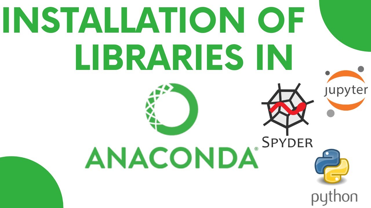 установка библиотеки в anaconda, python, pip, conda и navigator