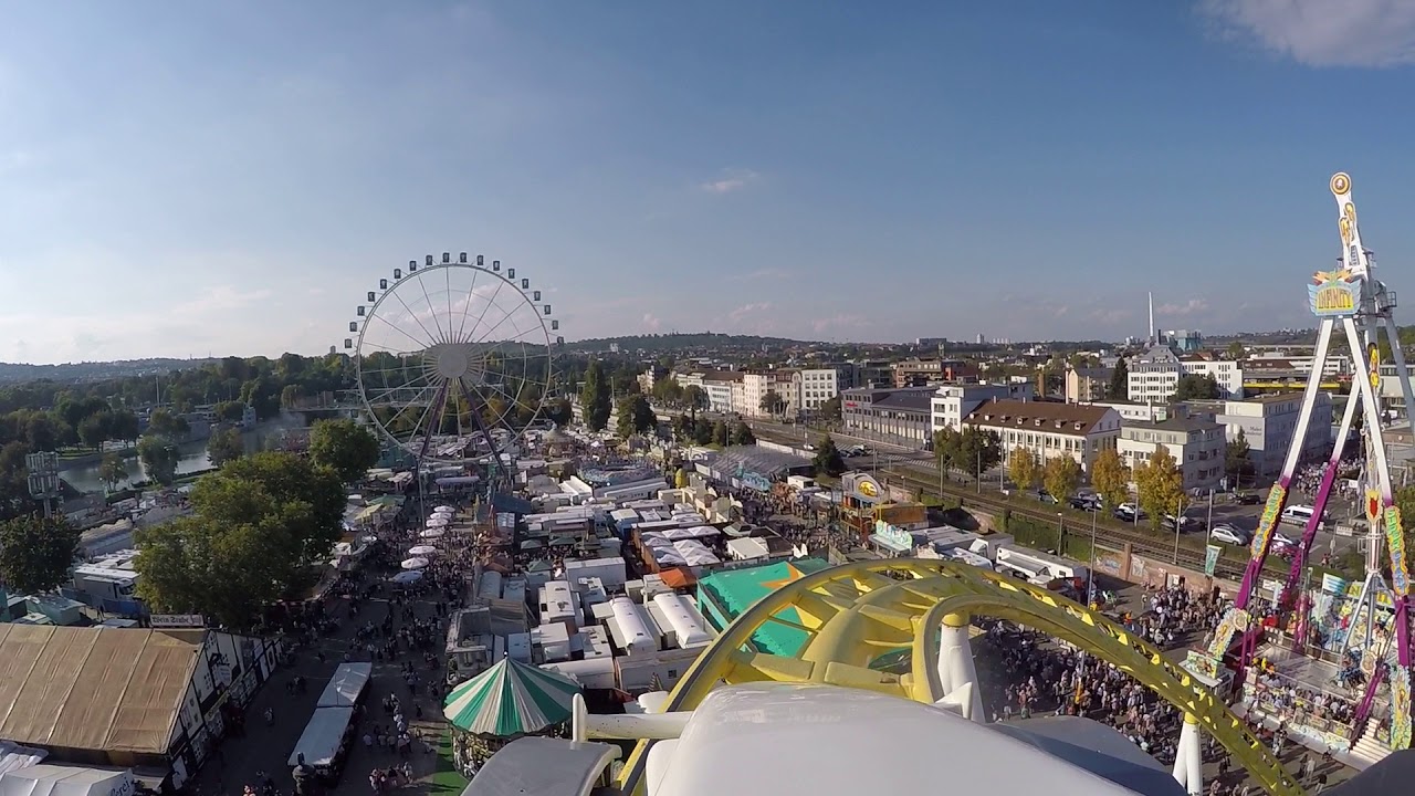 Teststrecke - Steiger (ONRIDE) Video Cannstatter Volksfest Stuttgart 2017