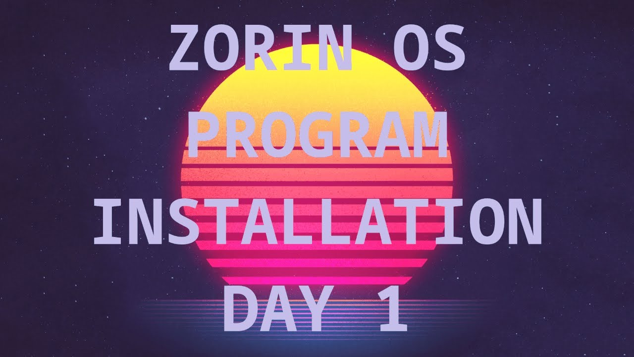 Обзор операционной системы Zorin OS Linux, день 1.