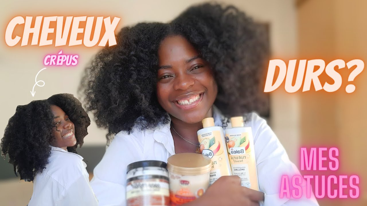 CHEVEUX CRÉPUS DURS?? || COMMENT ASSOUPLIR SES RACINES CRÉPUES?