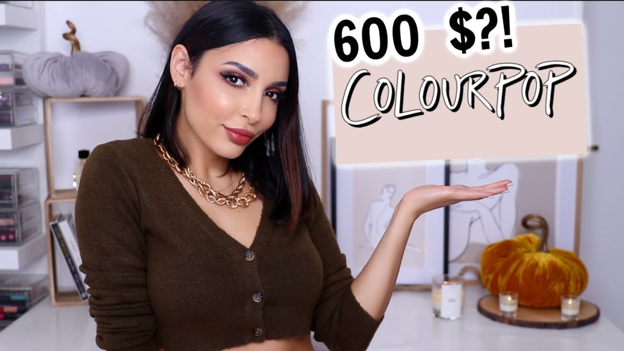J'AI DÉPENSÉ 600$ CHEZ COLOURPOP ! (Le meilleur et le pire...)