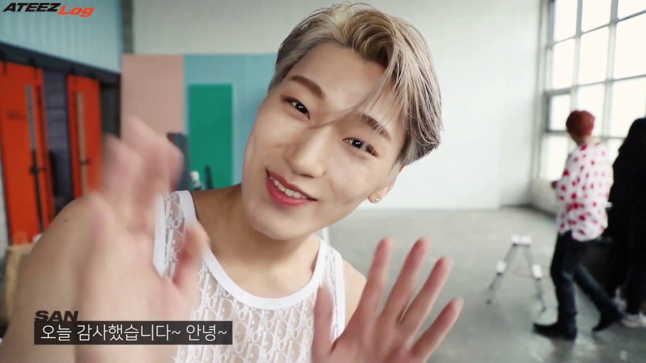 Try not to fall in love with ATEEZ SAN