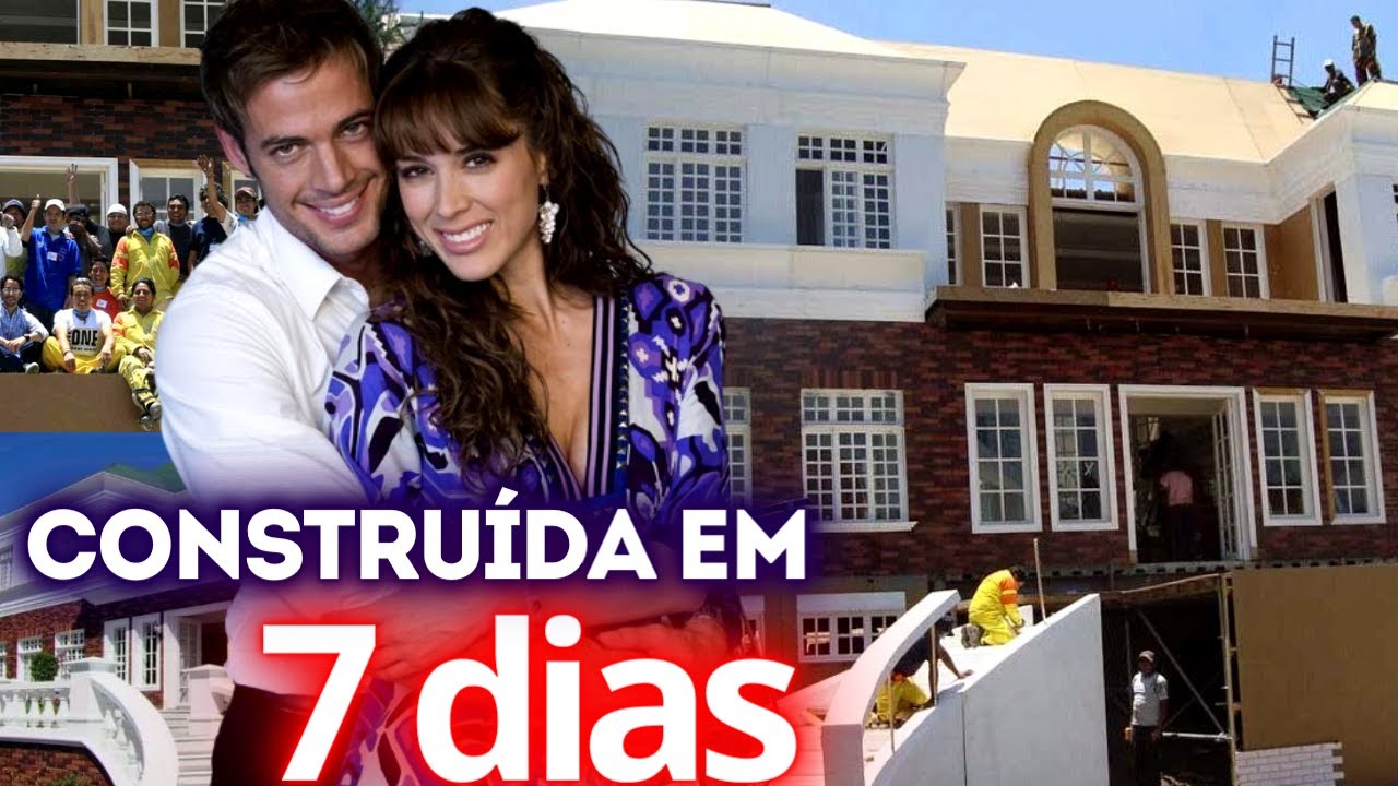 MANSÃO DE WILLIAM LEVY EM SORTILÉGIO FOI CONSTRUÍDA EM 7 DIAS! VEJA IMAGENS DA CASA LOMBARDO