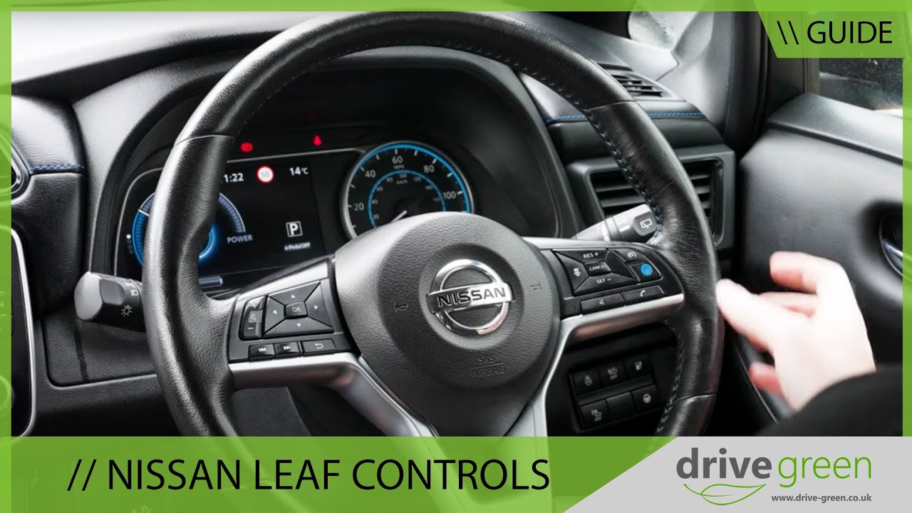 Подробное руководство по управлению и информационно-развлекательной системе Nissan Leaf