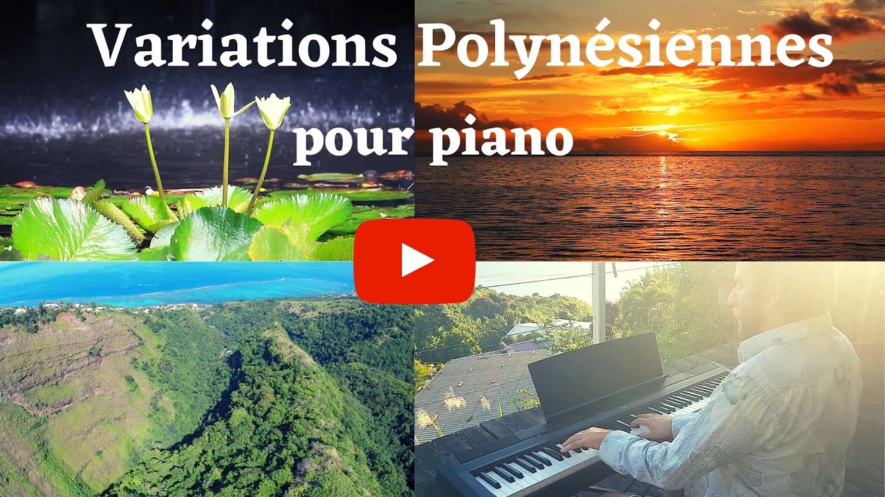 Variations Polynésiennes, Piano, Samuel MAGOTT