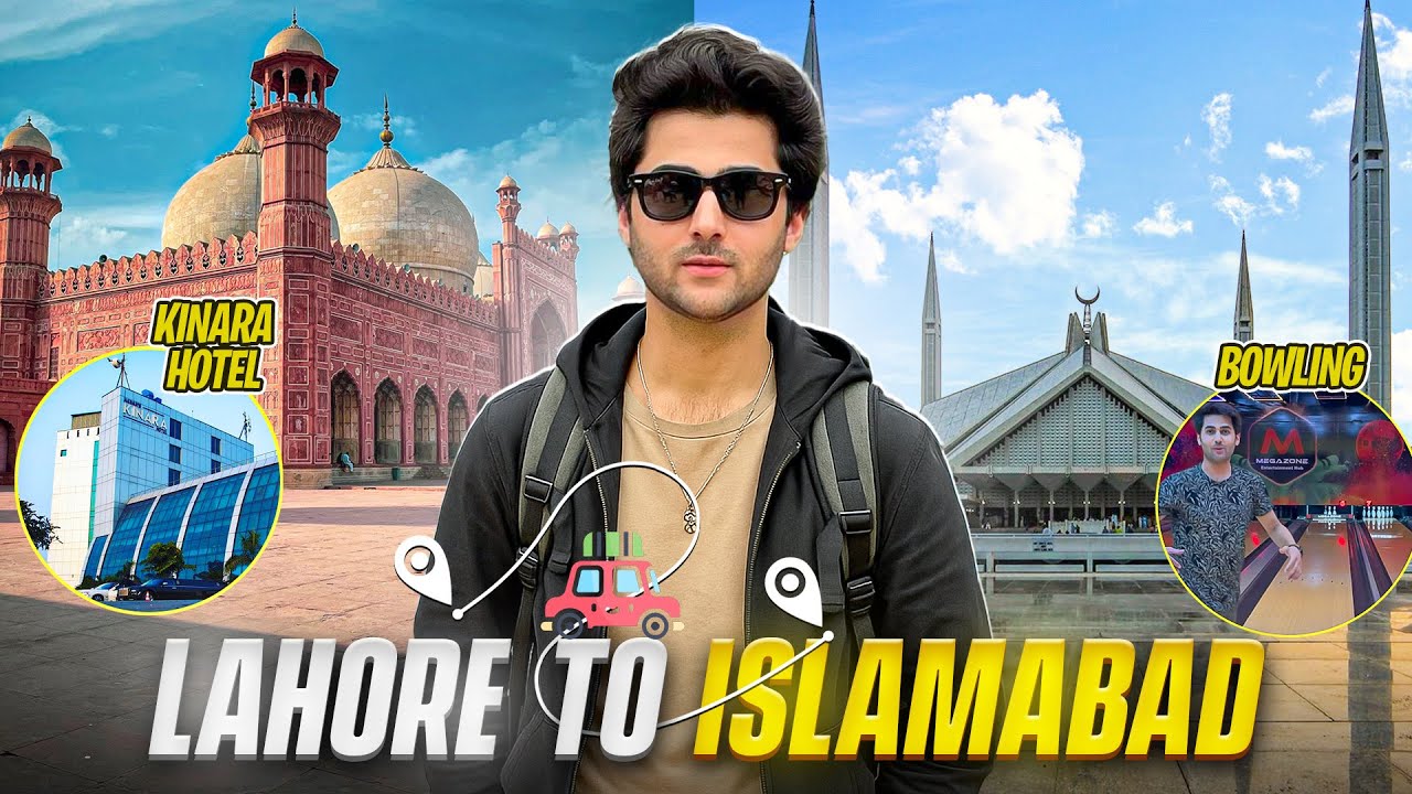 LAHORE TO ISLAMABAD | KINARA HOTEL GUJRAT | DOST KY SATH BOWLING | #trending