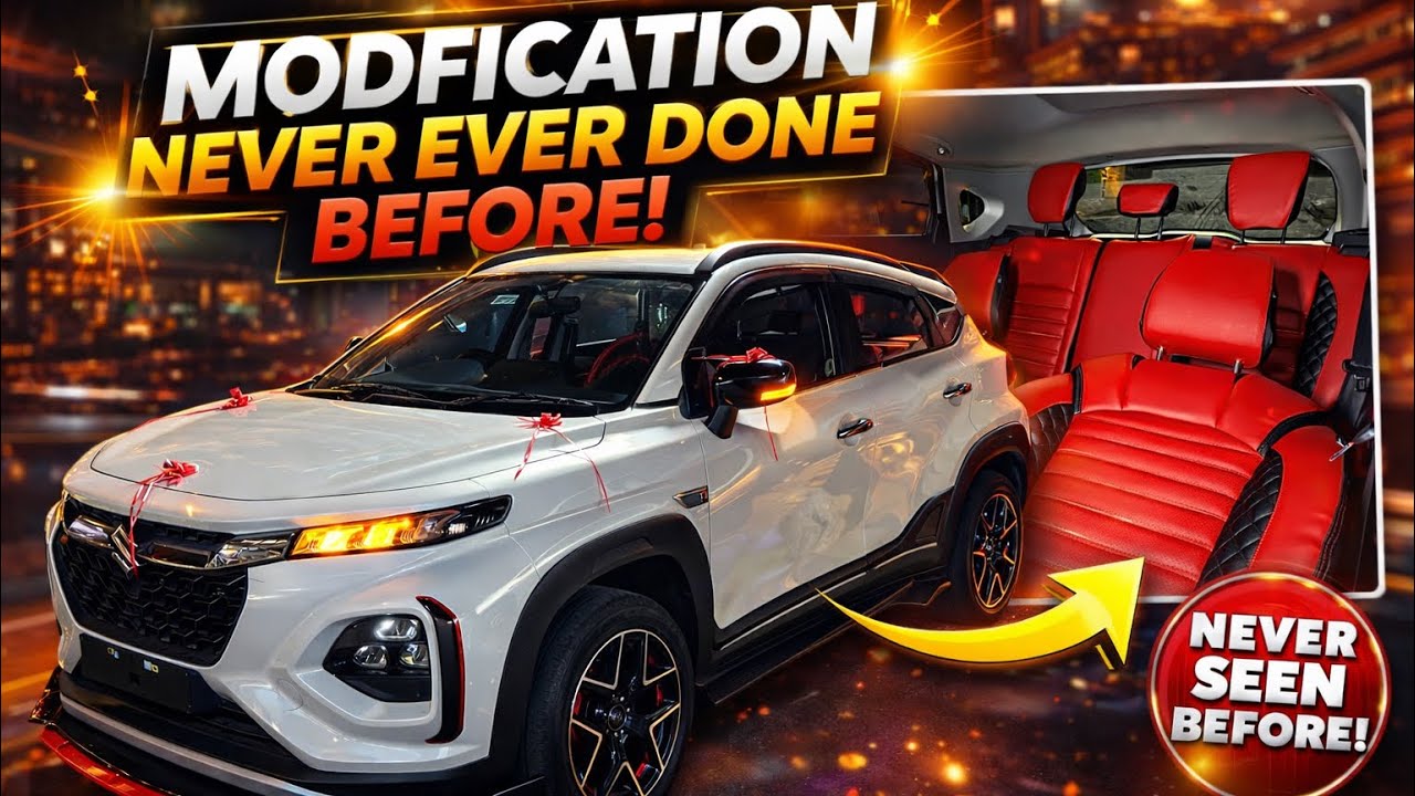 FRONX MODIFICATION NEVER EVER DONE BEFORE ✅ Maruti Suzuki Fronx Modification ✅