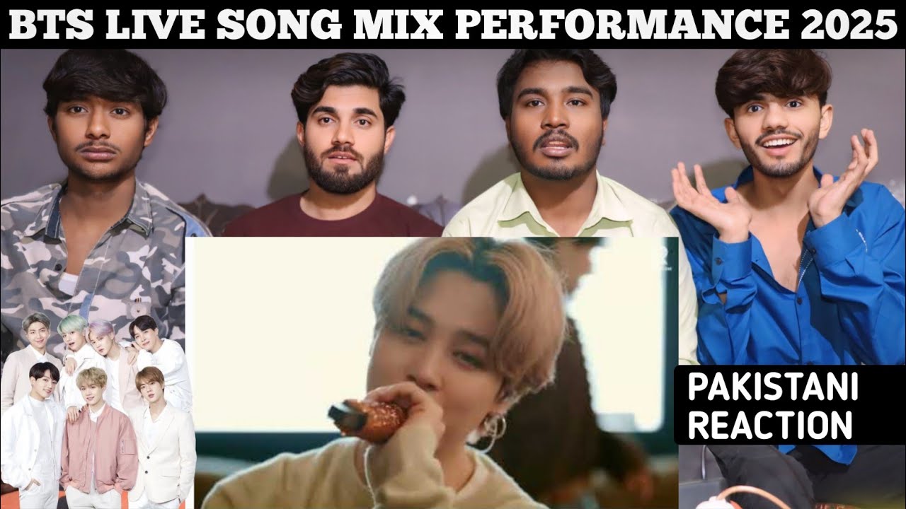 Bts Mix Live Performance Pakistani Reaction Haider
