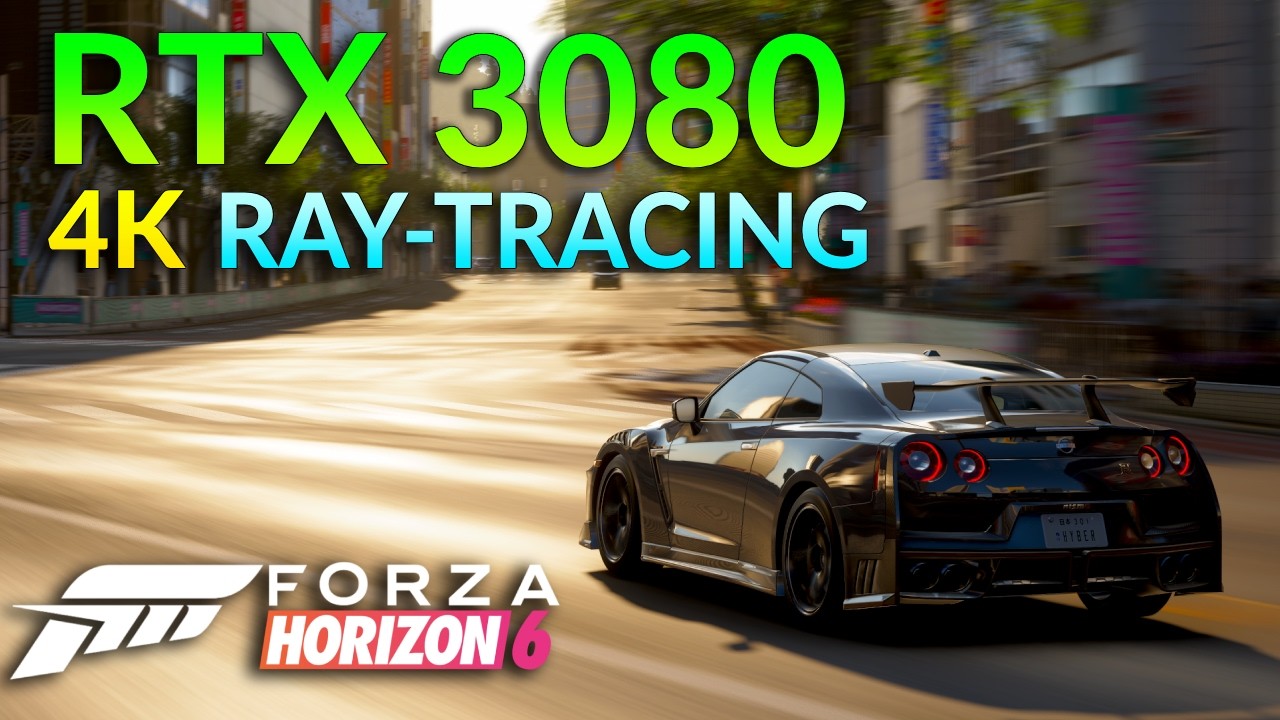 RTX 3080 + 9800X3D vs. Forza Horizon 6 in 4K + RAY-TRACING - Does It Even Run?