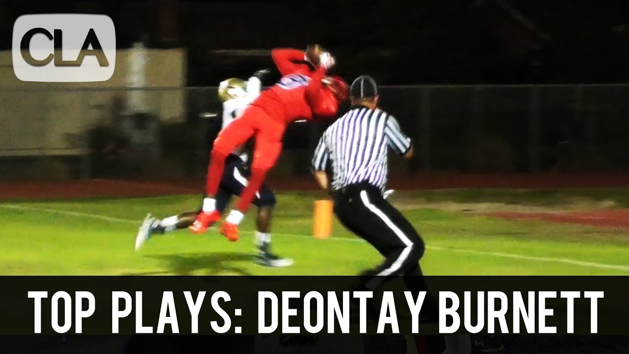 Deontay Burnett Highlights (Serra) 2015 WR Crazy Touchdown Catch - CollegeLevelAthletes.com
