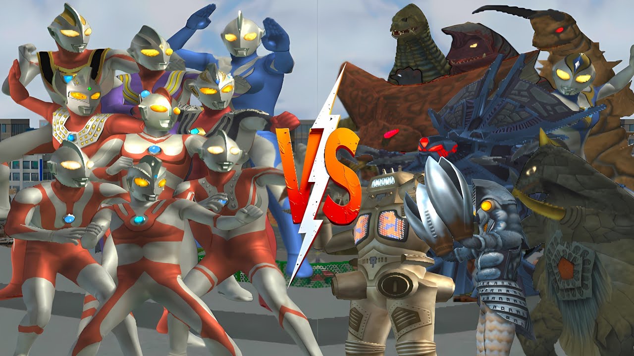 ウルトラマン ACE VS ALIEN BALTAN, ULTRAMAN VS BEMSTAR, ZOFFY VS ROBOT KING JOE #ウルトラマン #ultraman #kaiju