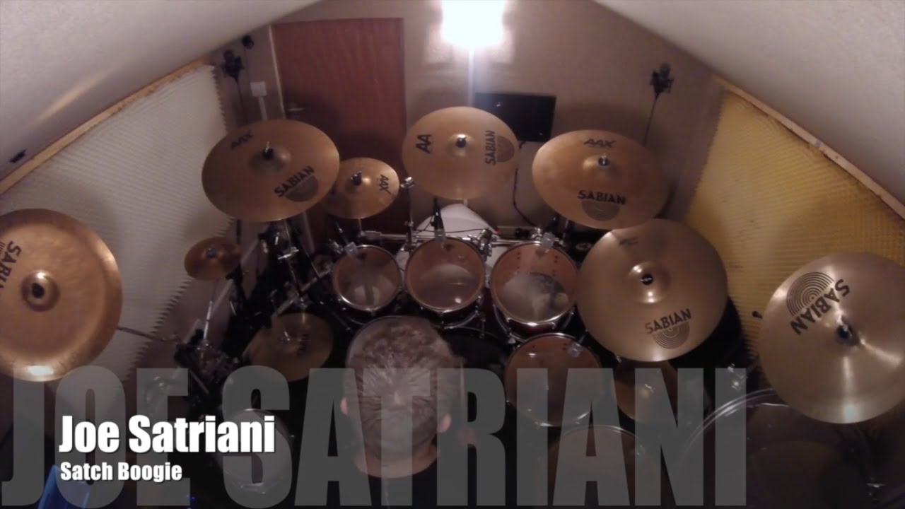 Joe Satriani -Satch Boogie (Drum Cover)
