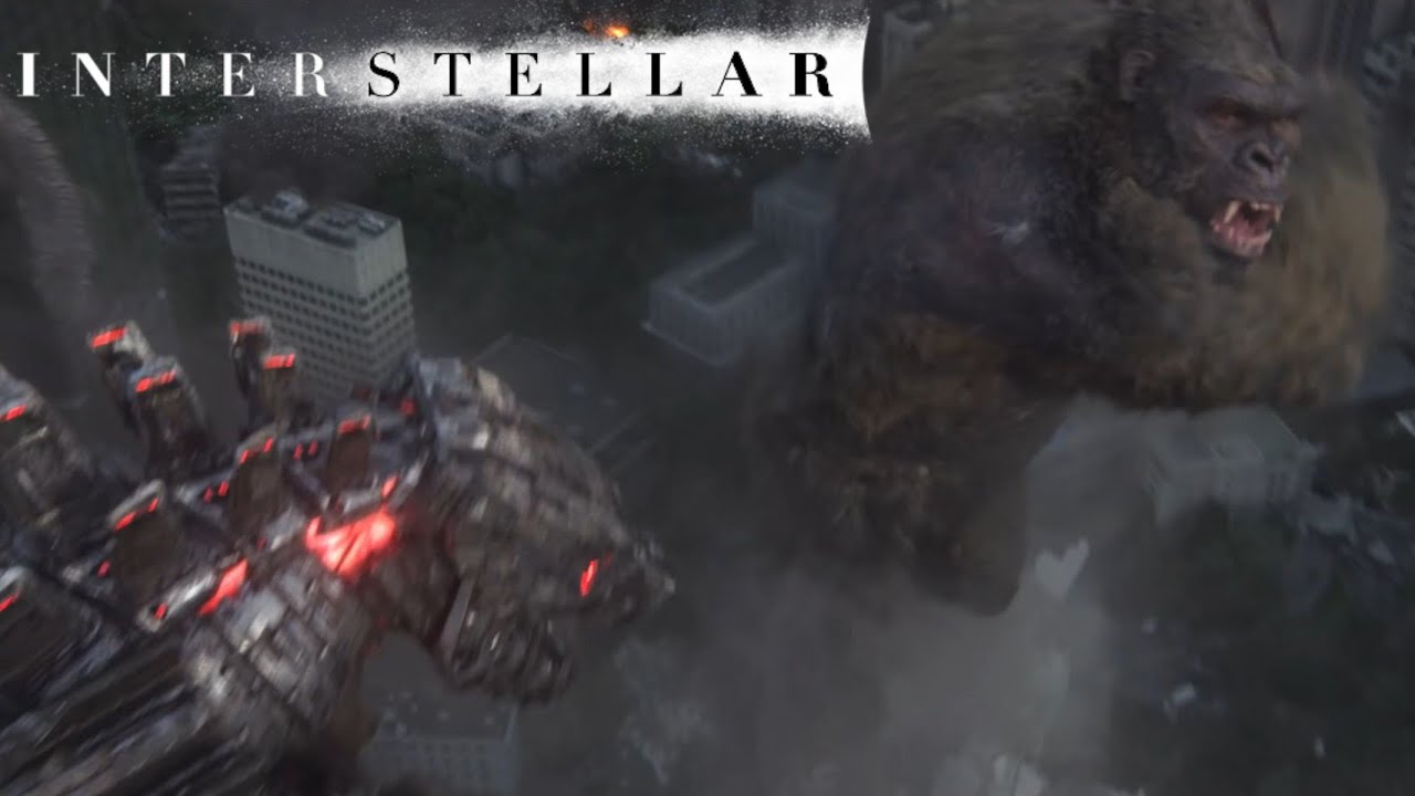 Godzilla And Kong Vs Mechagodzilla (2021) - With Interstellar OST | Godzilla Vs Kong