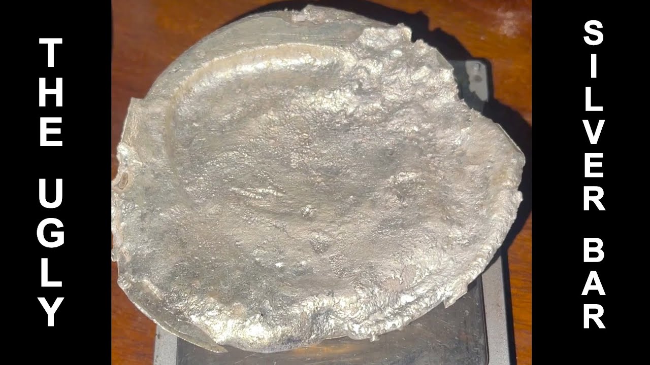 I made a ugly pure silver bar
