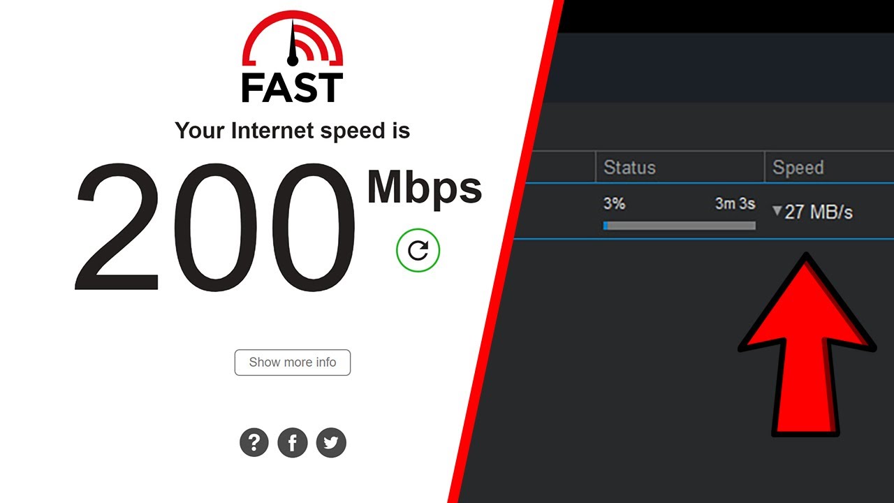 200MB INTERNET SPEED TEST