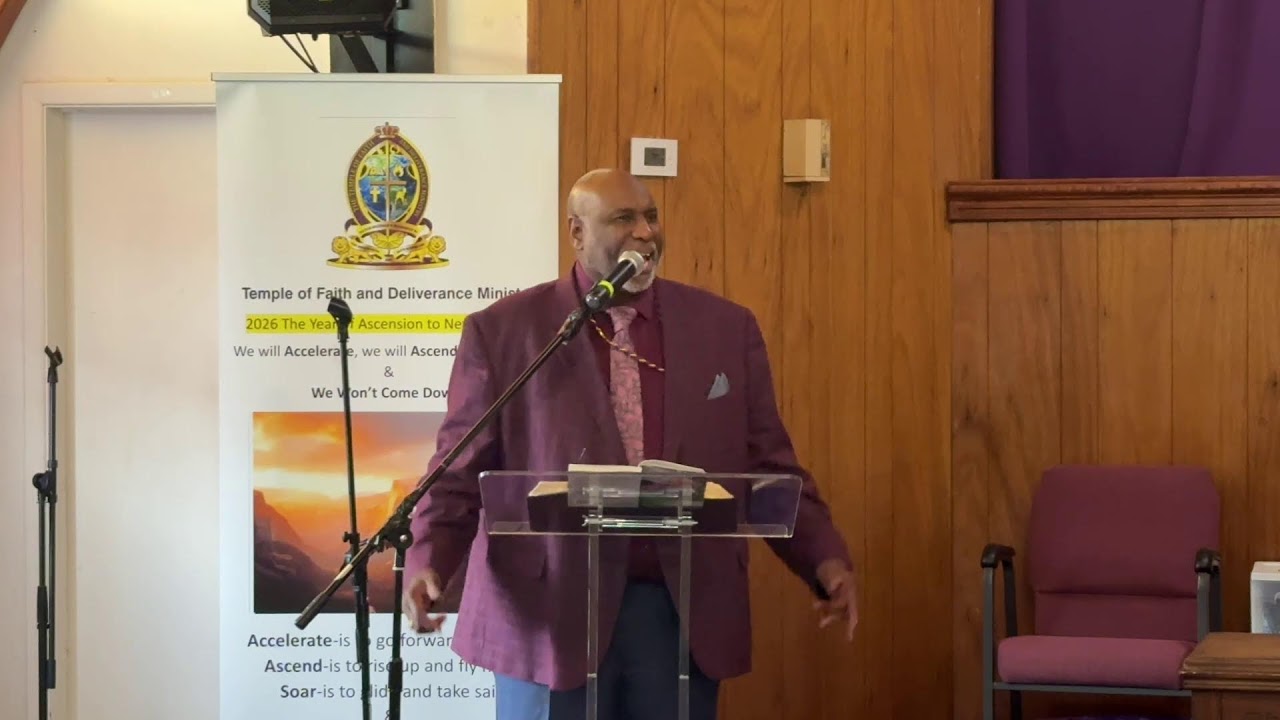 Temple of Faith and Deliverance Ministry 3/8/26