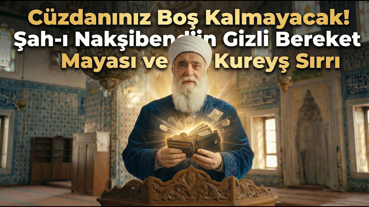 Cüzdanınız Boş Kalmayacak! Şah-ı Nakşibend’in Gizli Bereket Mayası ve Kureyş Sırrı