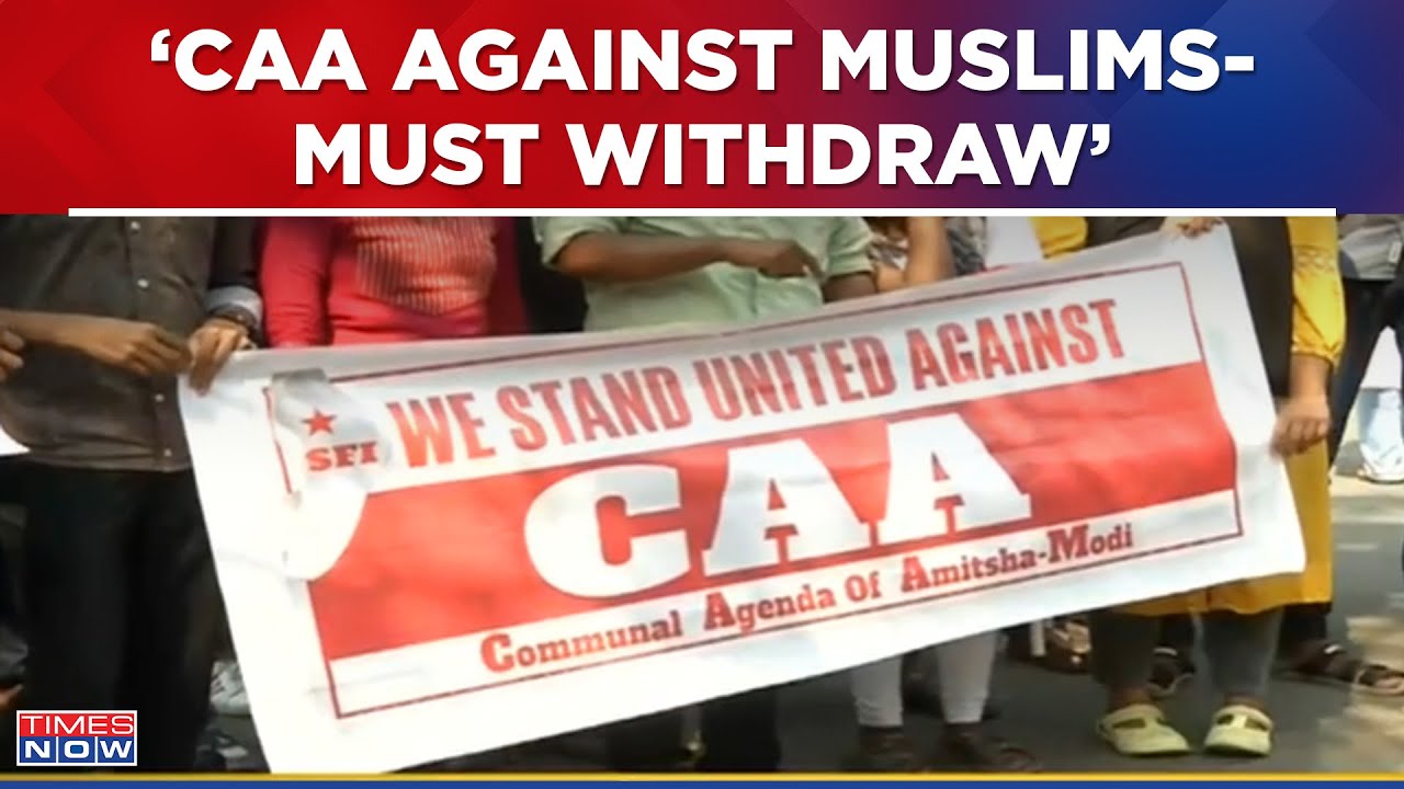 CAA Notification Out: Student Bodies Hold Stir Across India Against Modi Govt, Call It 'Anti-Muslim'