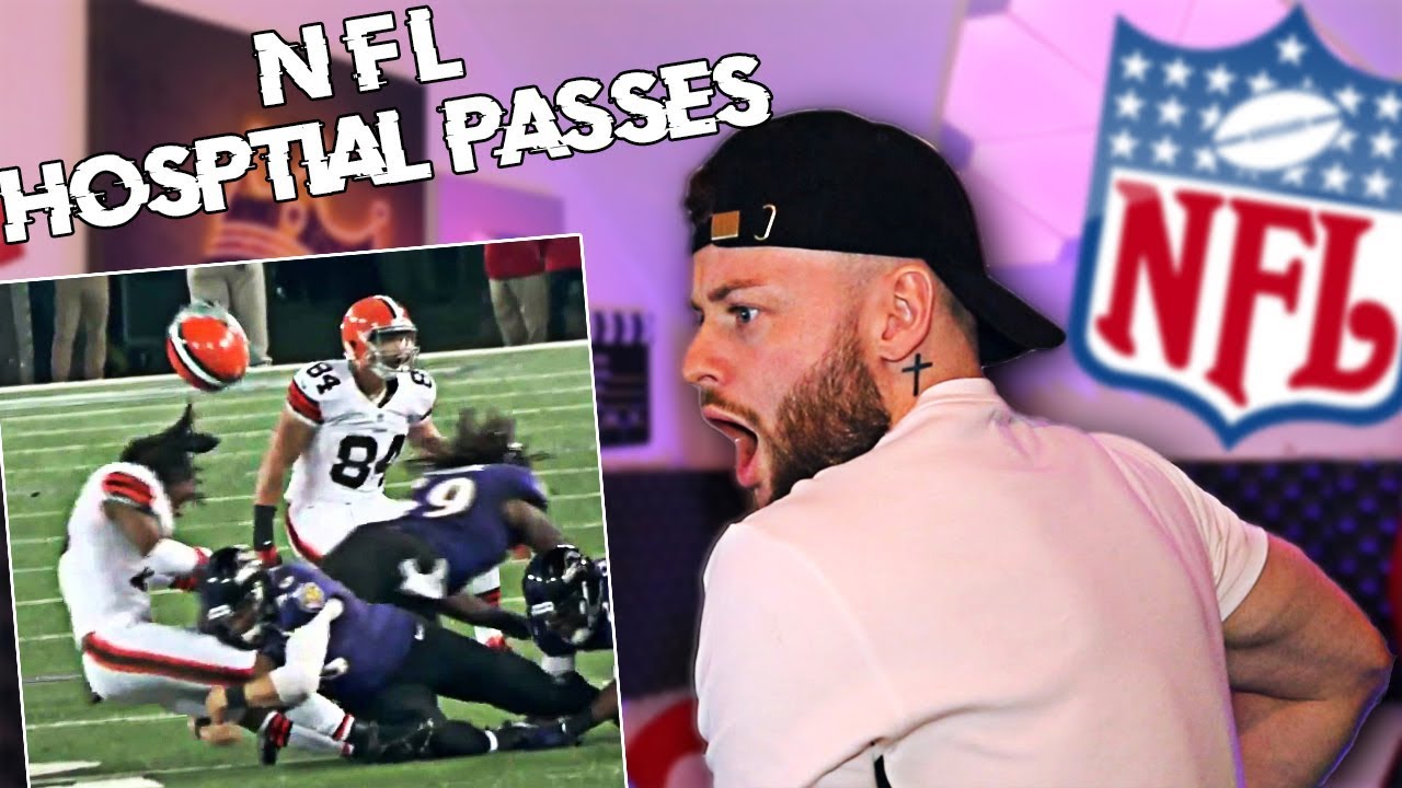 The SOCCER FAN Reacts to INSANE NFL HOSPTIAL PASSES  || NFL REACTION