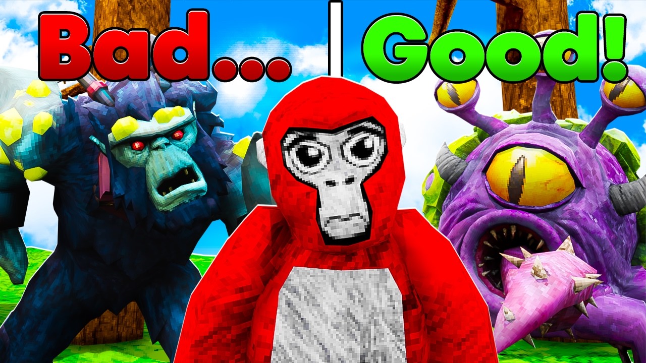 Good vs BAD Gorilla Tag Live Events | Tier List