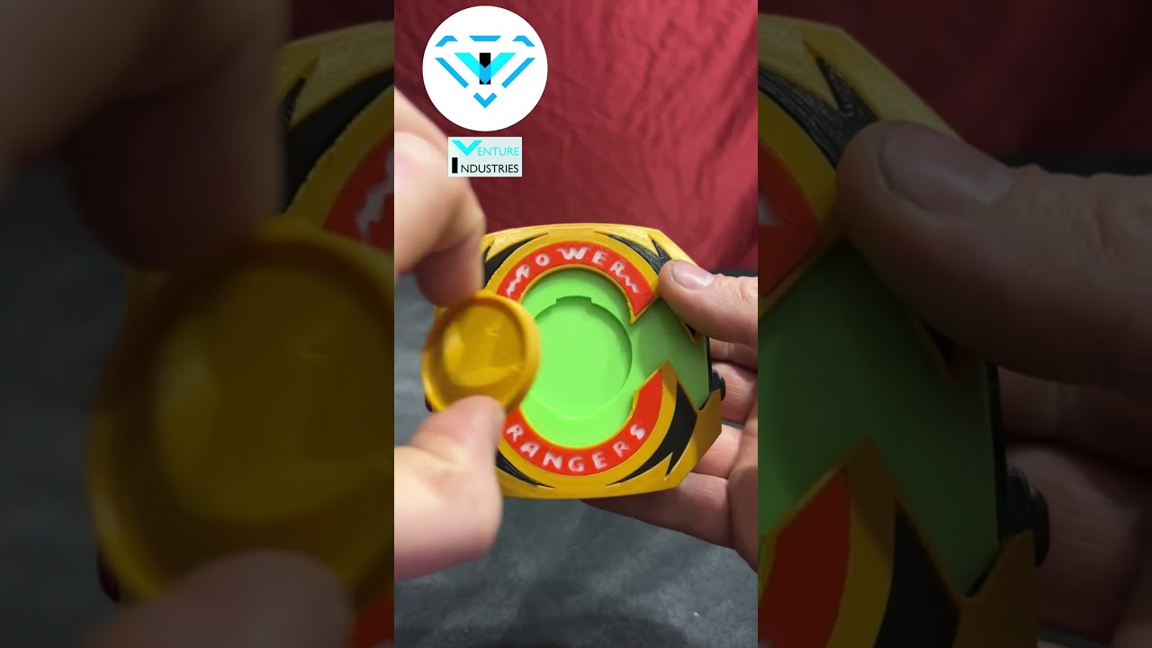 3D Printed Green Ranger Morpher MMPR Mighty Morphin Power Rangers wearable cosplay prop replica