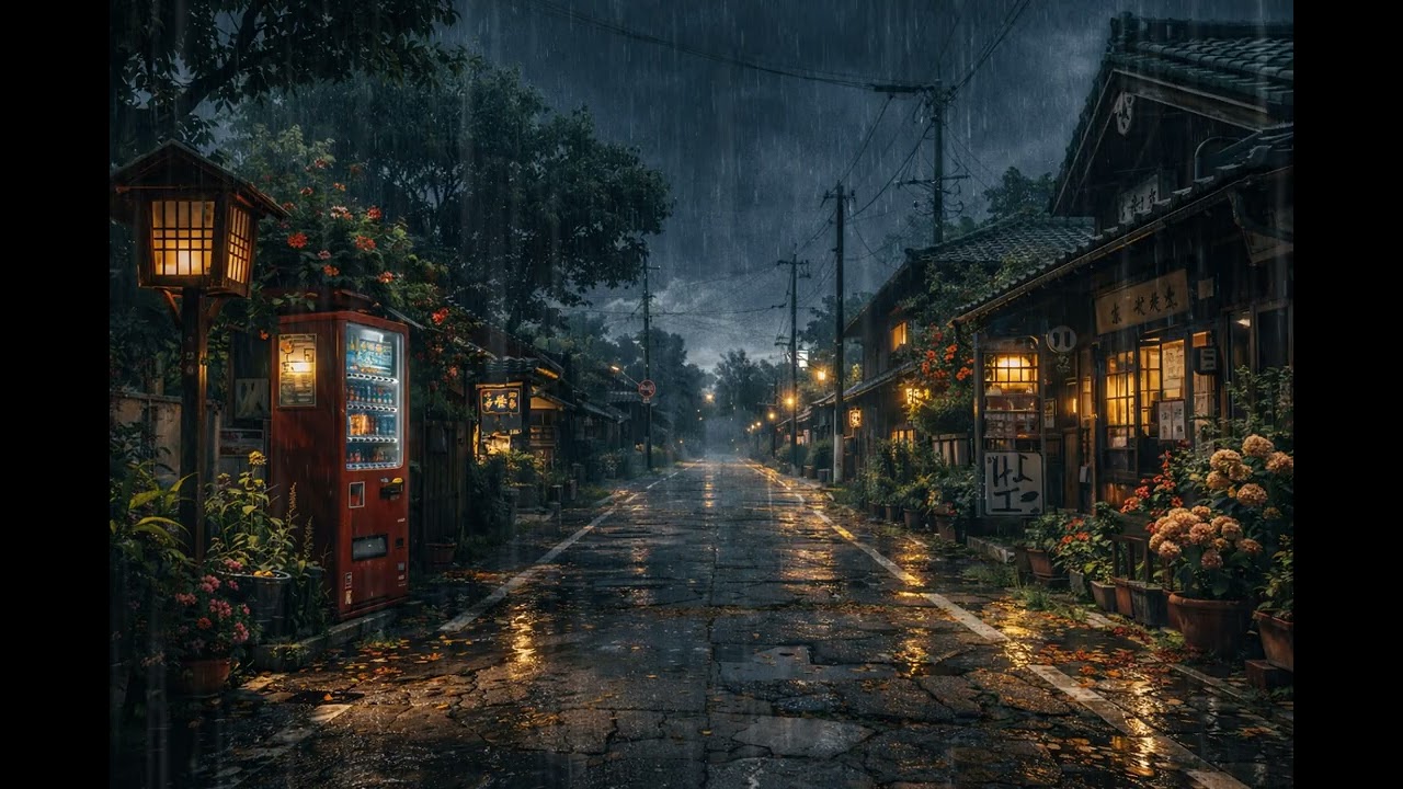 Rain in the Background 🌧️