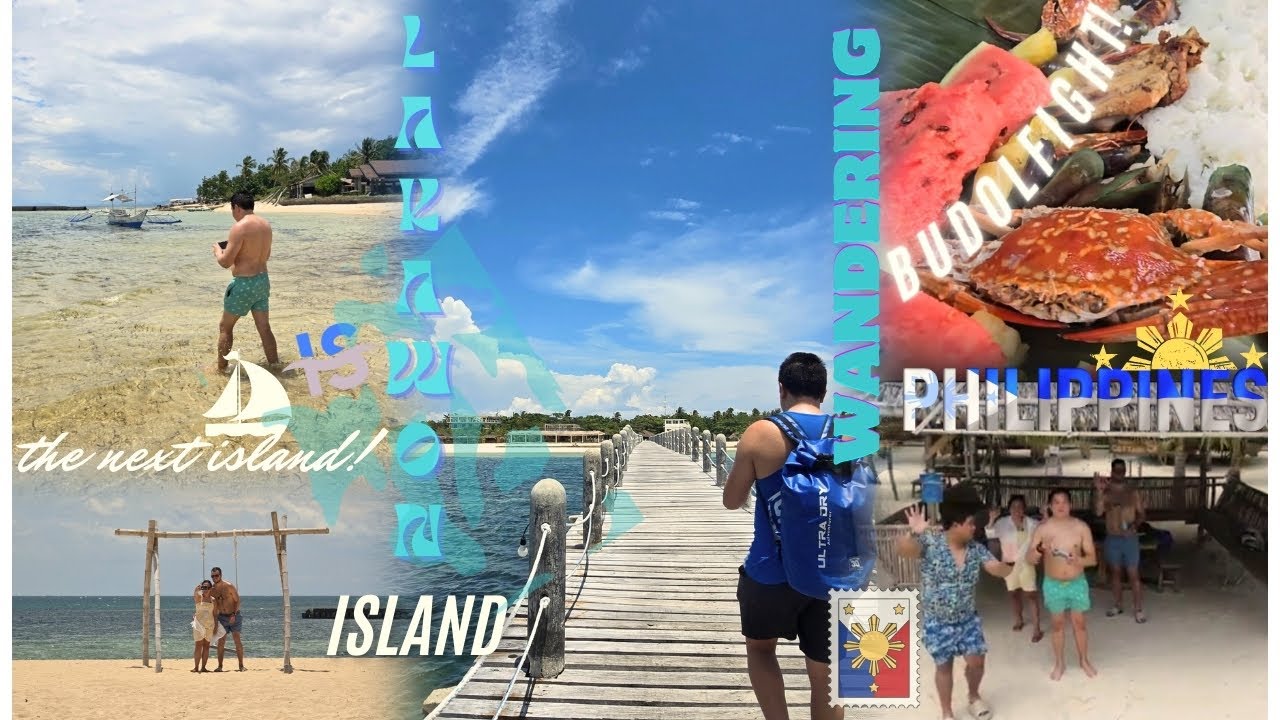 🌴 First Time in LAKAWON ISLAND 😍 | Hidden Paradise + Budol Fight 🦀! 🇵🇭✨