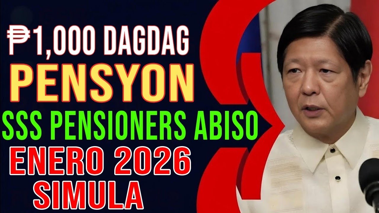 ✅ GOOD NEWS SSS PENSIONERS! 2ND TRANCHE ₱1,000 INCREASE, ENERO 2026 &mdash; KAILAN ITO IBIBIGAY?