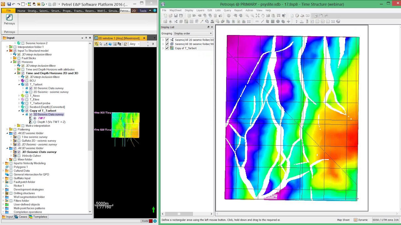 Petrosys Webinar: Time Structure Maps