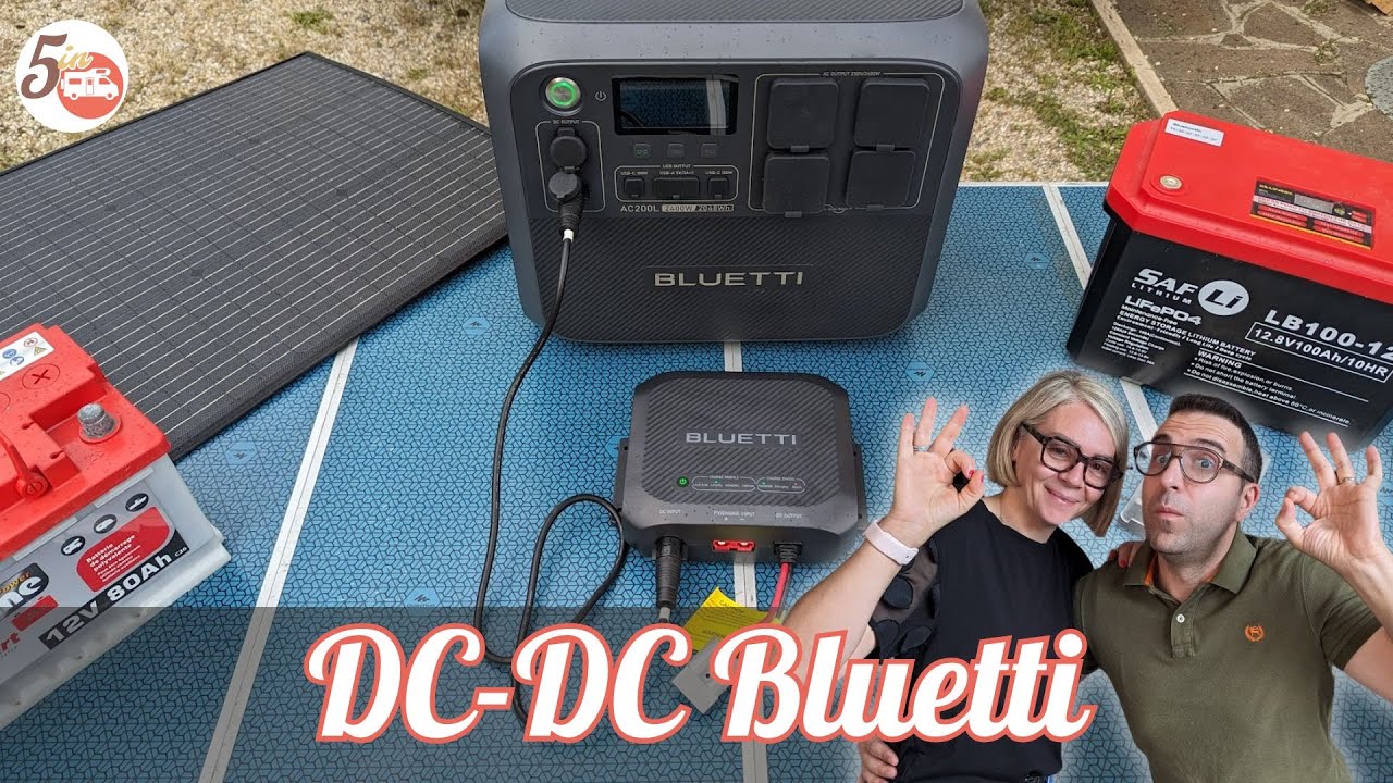 RICARICARE la BATTERIA SERVIZI del CAMPER? Con BLUETTI AC200L SI PUÒ ✔️
