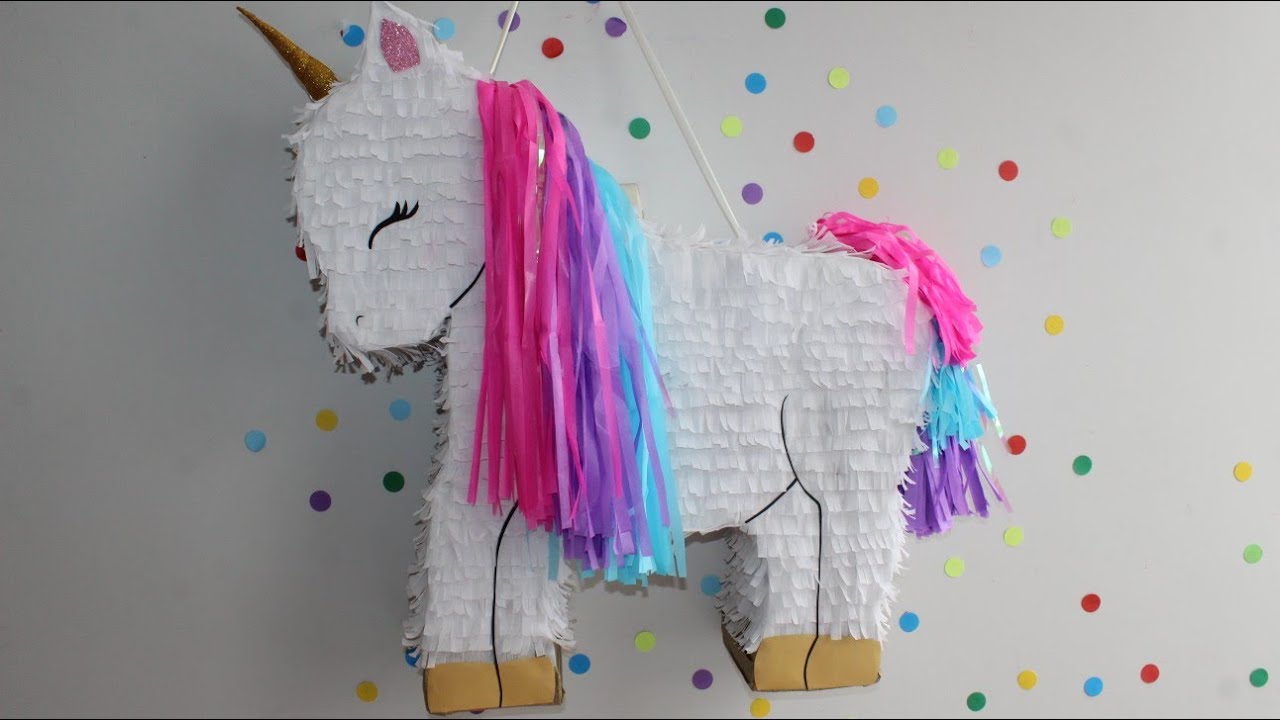 Piñata Unicornio paso a paso | Baby Cholita Perú