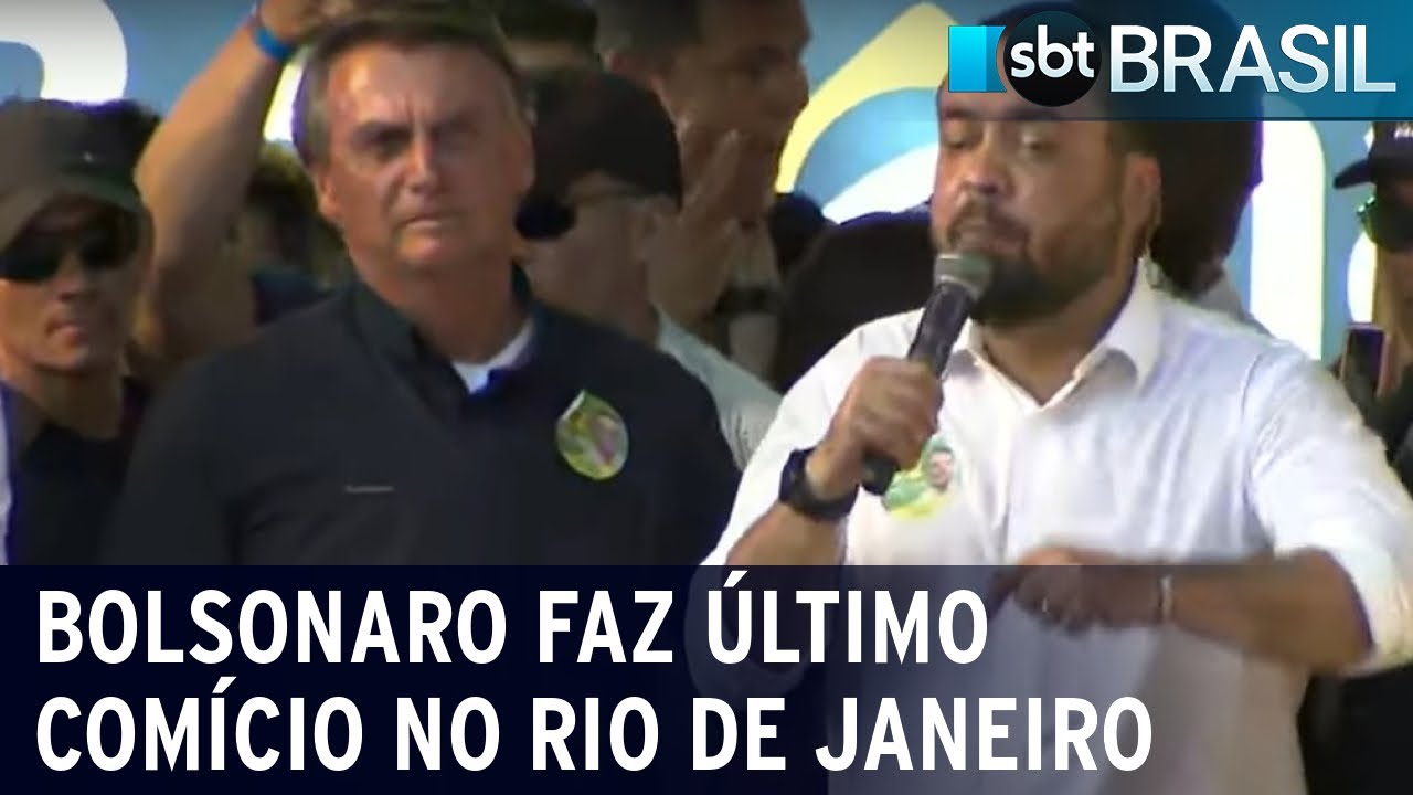 Bolsonaro faz campanha no Rio de Janeiro | SBT Brasil (27/10/22)