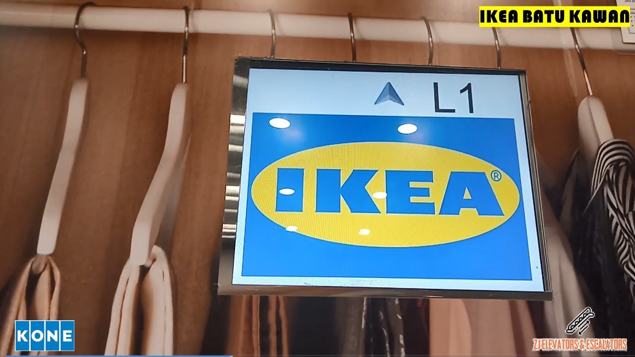 【RETAKE】2 KONE Elevators at IKEA Batu Kawan, Penang, Malaysia. (Entrance Zone)